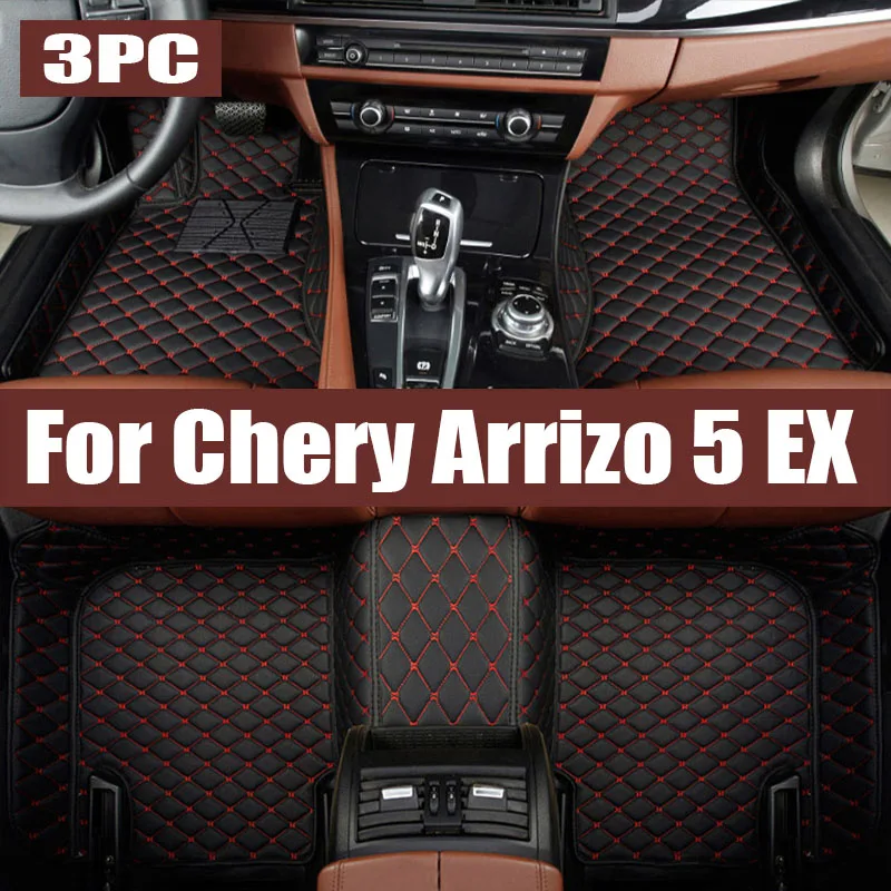 

TPE Car Floor Mats For Chery Arrizo 5 EX 2016 2017 2018 2019 2020~2023 Waterproof Leather Pads LHD Foot Carpets Auto trunk mat