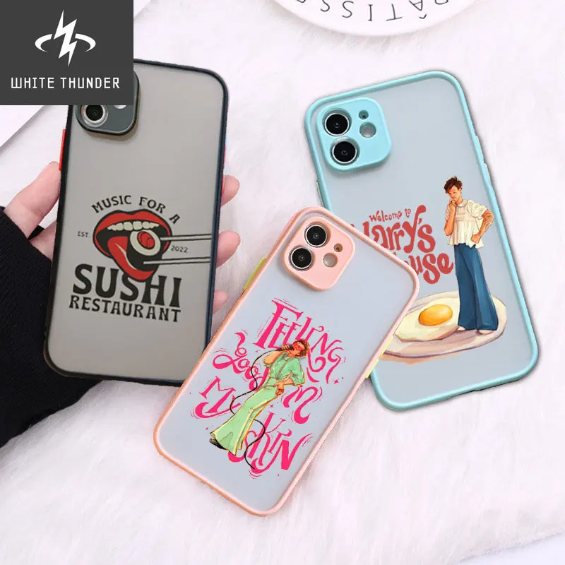 Music For Sushi Harry's House Phone Case For IPhone 11 12 13 14 Pro MAX X XS XR SE2 6S 7 8 Plus Matte Shockproof Cover