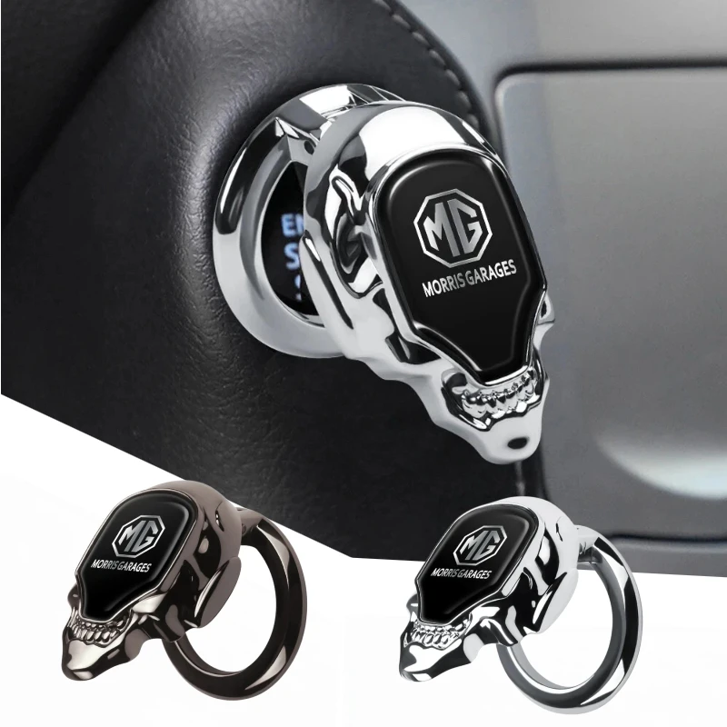 One Click Start Button Cover Trim Car Ignition Start Protective Cap For MG ZS MG4 EV MG HS MG3 MG5 EV Marvel R MG ONE
