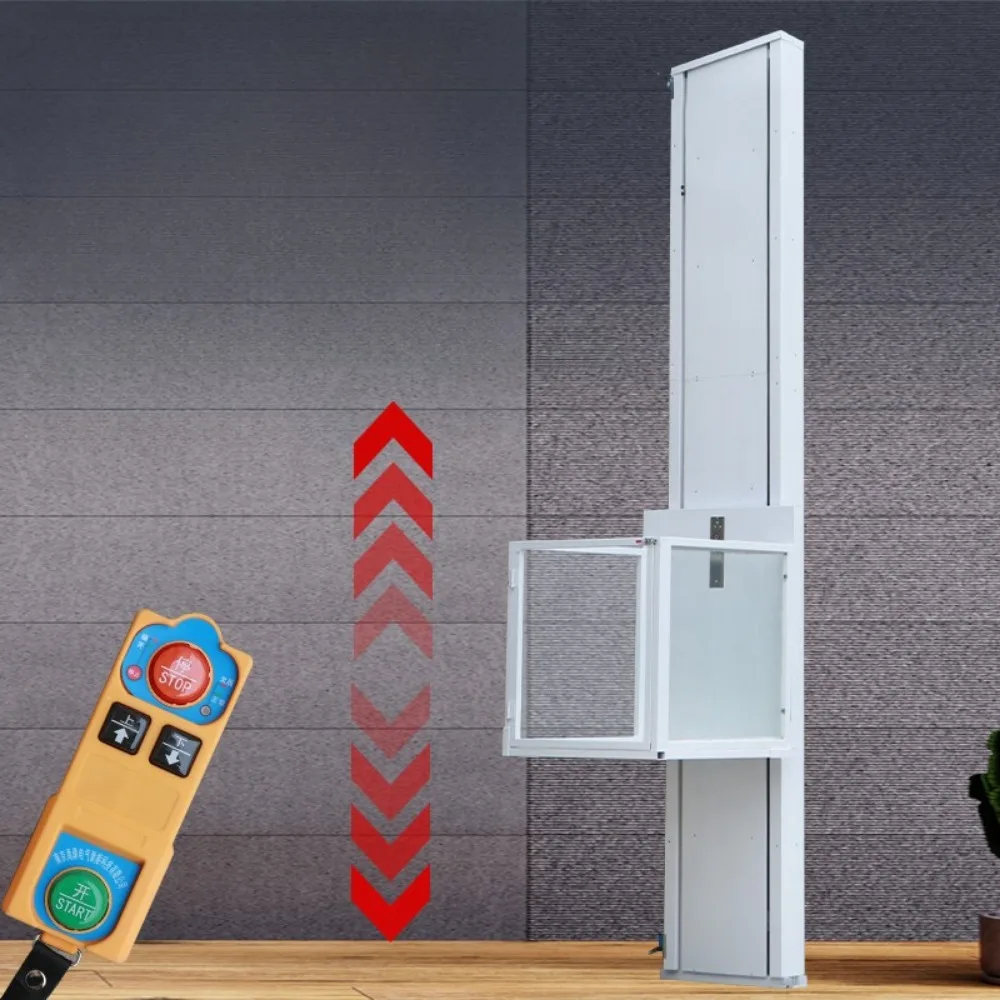 Сверхмощный электрический гидравлический подъемный стол, устойчивый малошумный грузовой лифт для домашнего складского коммерческого использования