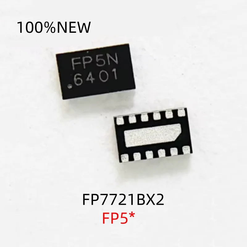 (20 Pieces) 100% New Fp7721Bx2 Silk Screen Fp5* Package Dfn-12 Display Dual-Channel Voltage Regulator Chip Ic
