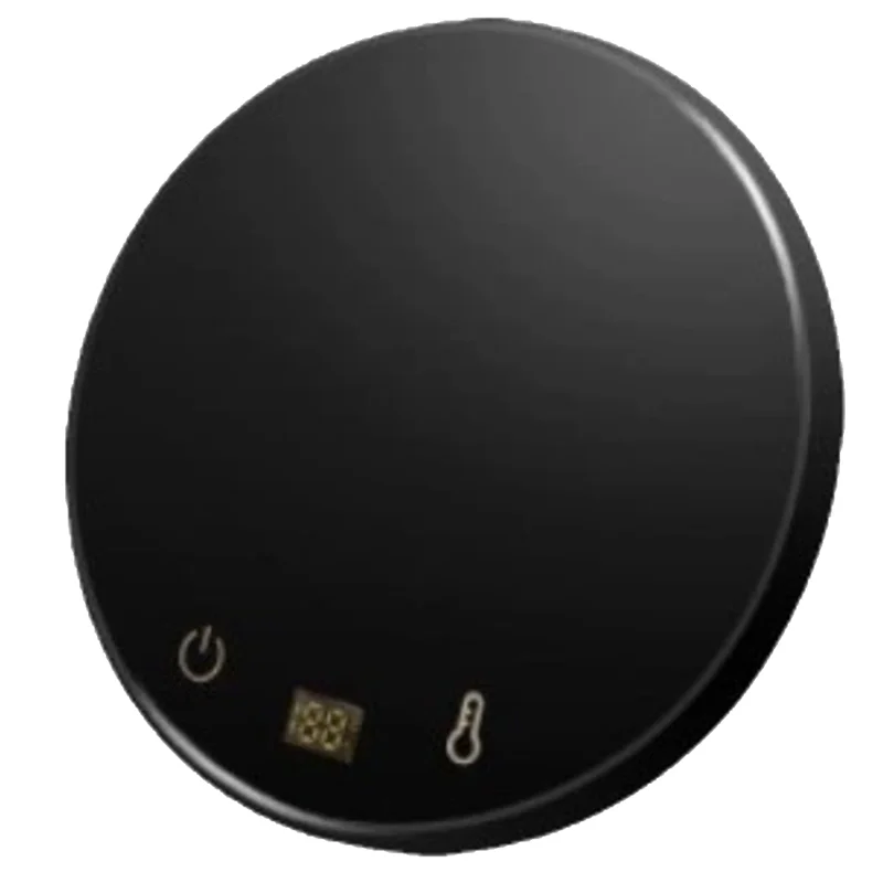 ABJN-Sottobicchiere per tazza riscaldamento termostatico Tre livelli di base di regolazione della temperatura Sottobicchiere per tazza riscaldante Spina europea