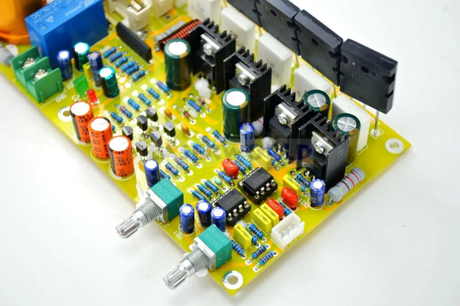 Active Subwoofer Pure Bass Power Amplifier Board 400W 30HZ-200HZ