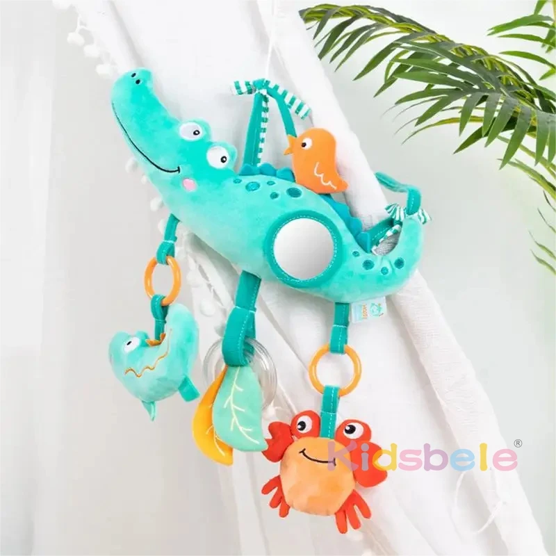 Stroller Toys Kids Activity Spiral Crib Bell Baby Play Stroller Hanging Doll