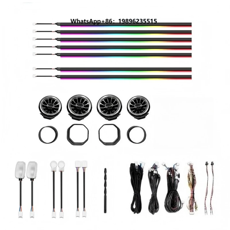For  Sprinter W907 2019-2025 Ambient Light Upgrade Dynamic Colorful Decorative Light Strip Car Accessories