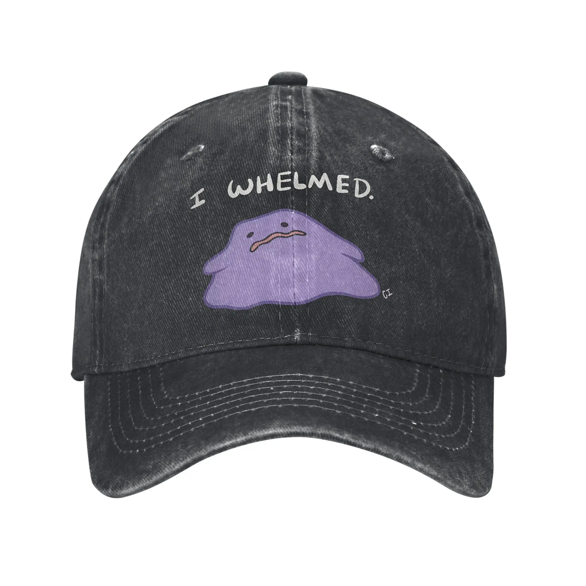 Baseball Cap Ditto  Summer y2k Cool Trucker Hat I WHELMED Men Adult Custom Logo Tennis Skate Sunscreen Baseball Caps