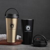 500ml Double Stainless Steel Coffee Thermal Mug Seal Leak-Proof Tea Beer Cup Travel Water Bottle Car Vacuum Flask with Lids