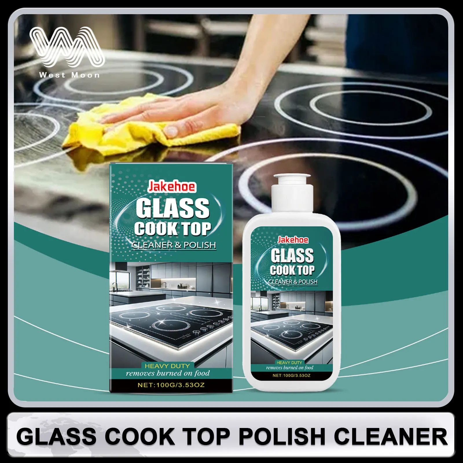 

Средство для чистки стеклянных поверхностей и плит: удаляет стойкие пятна и жир, улучшает блеск, восстанавливает поверхность, устраняет царапины, придает блеск. Для кухонной утвари, 100 мл.