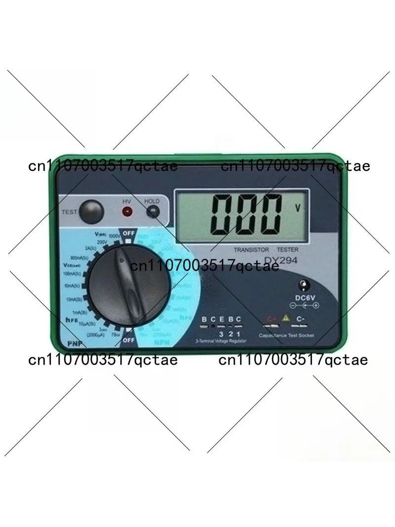 DY294 Multifunction Digital Transistor Analyzer Tester Semiconductor Diode Triode Reverse AC DC Voltage Capacitance FET