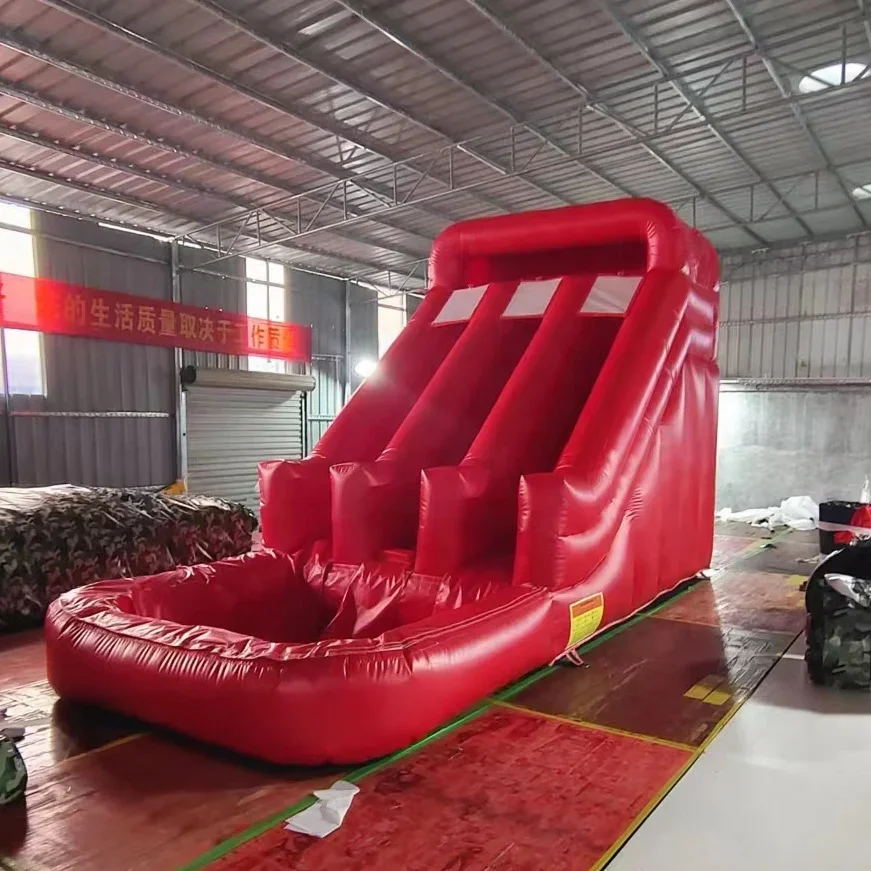 

Outdoor Giant 20ft White Red Commercial Water Slide Inflatable for Adult Kids Inflatable Pool Slides Water Park2026