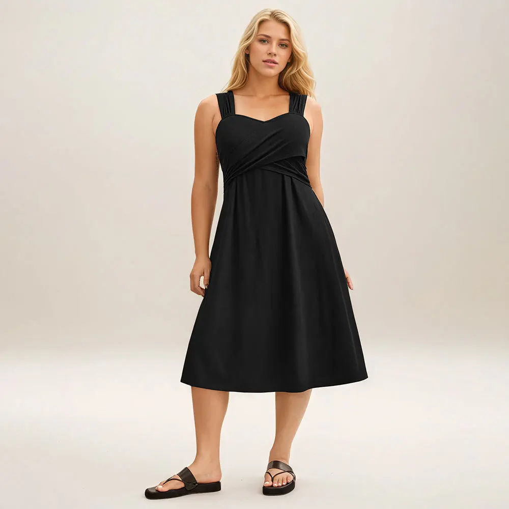 

International Station Temu Plus Size Women's Clothing Elegant, Fashionable, Versatile, Casual High Waist Slimming Jumpsuit Long