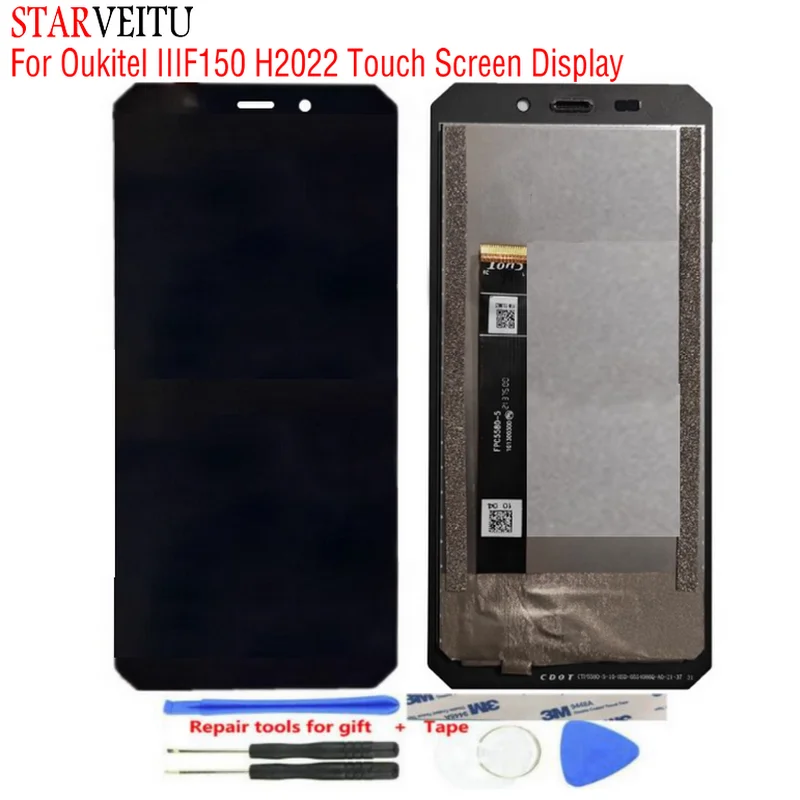 

Original LCD for Oukitel IIIF150 H2022 Touch Screen Display 6.78" Mobile Phone Accessories