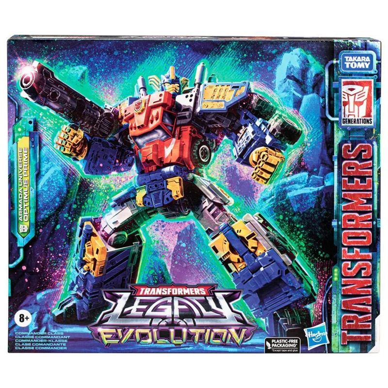 

New in Stock Hasbro Transformers Legacy Evolution Commander Armada Universe Optimus Prime (7.5in) Action Figure