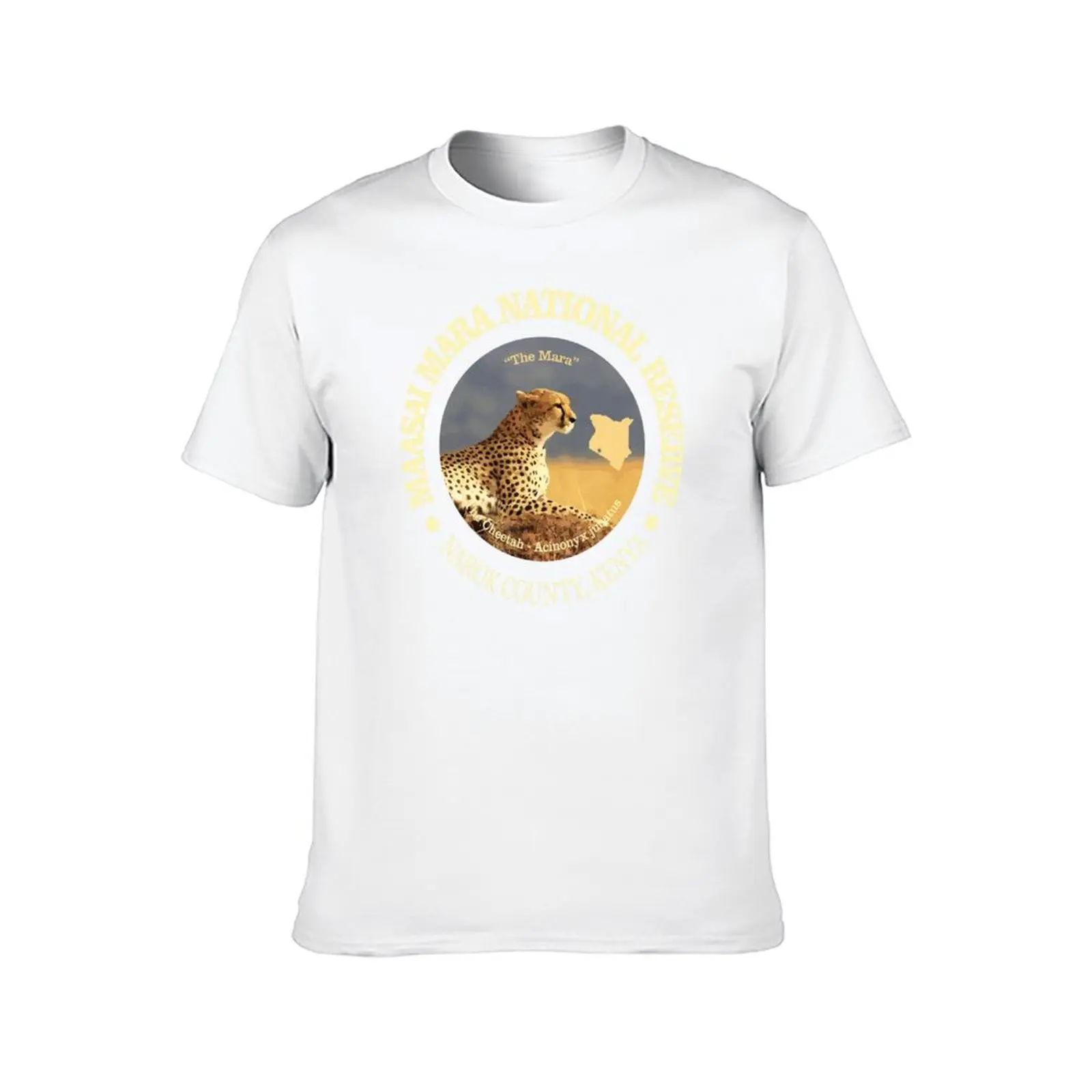 Maasai Mara National Reserve (NP) T-Shirt t shirt man casual cotton tshirt 100% T-Shirt