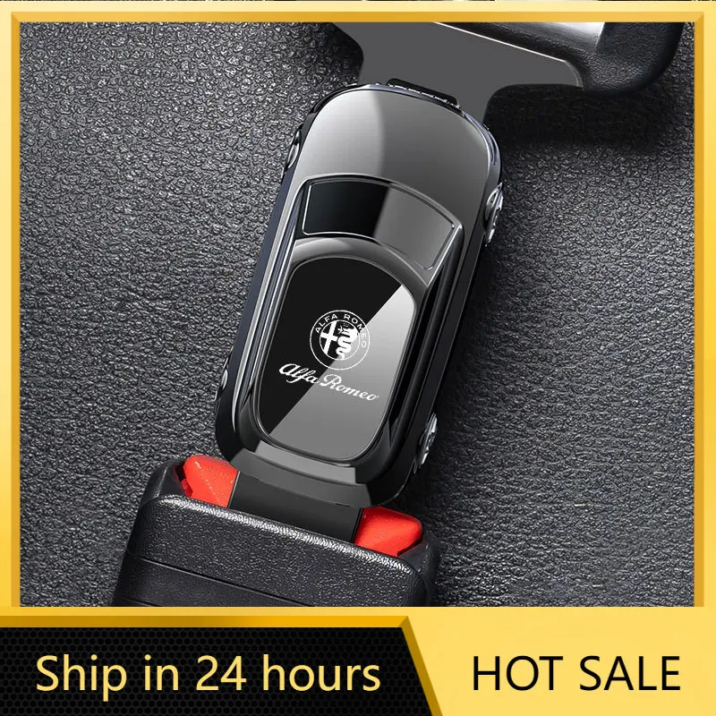 

Car Stickers Car Safety Belt Buckle Extension Clip Plug Socket Extender Tool For Alfa Romeo Giulietta 159 Mito Giulia Stelvio 14