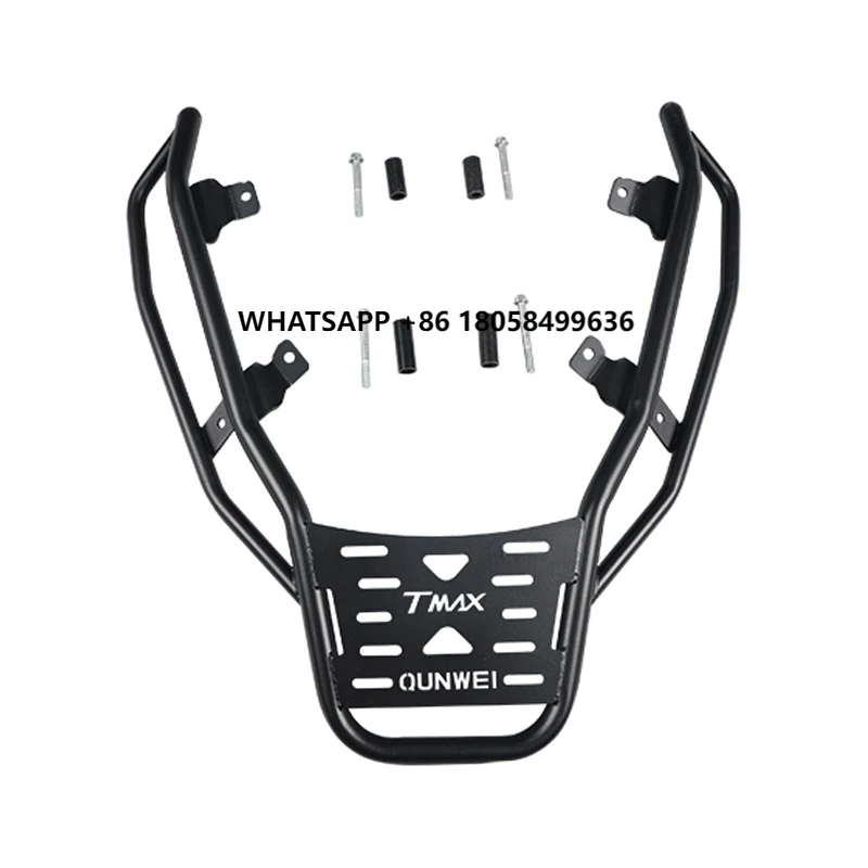 

Motorcycle Luggage Carrier Rack Support Holder Saddlebag Cargo Shelf Bracket Kit for TMAX560