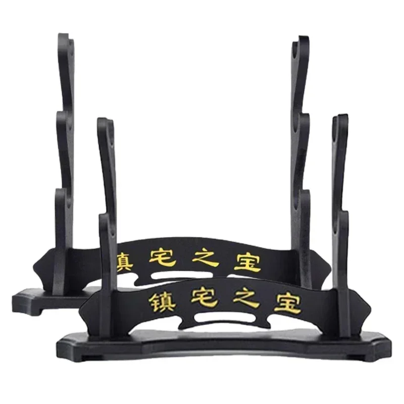 2/3 Layers Sword Stand Japanese Katana Holder Wall Mount  Samurai Sword Knife Display Stand Flute Storage Frame Home Decorations