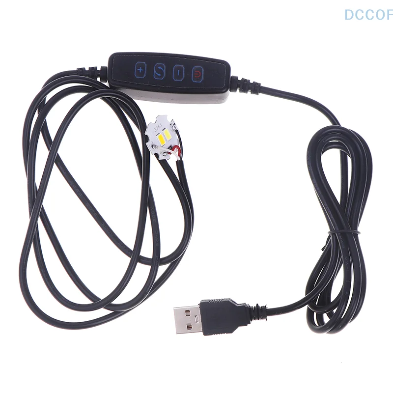 1 stks DC 5 V 1 W 3 W 6 W 10 W LED Licht Online Schakelaar Dimmen Controller Met 2 m Kabel USB Plug Licht Board