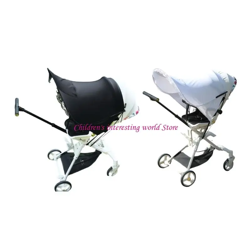 

Strollers Sunshade Protective Awning Baby Pram Cart Shade Canopy Wear Resistant 425F