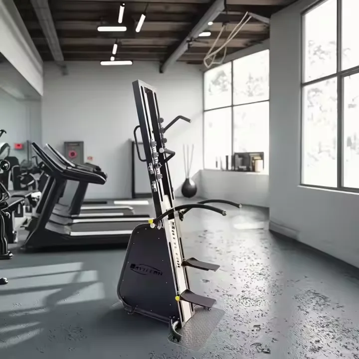 Fabricant d'équipement de gymnastique Commercial, Machine d'escalade de Fitness réglable à domicile avec résistance, grimpeur d'exercices cardio