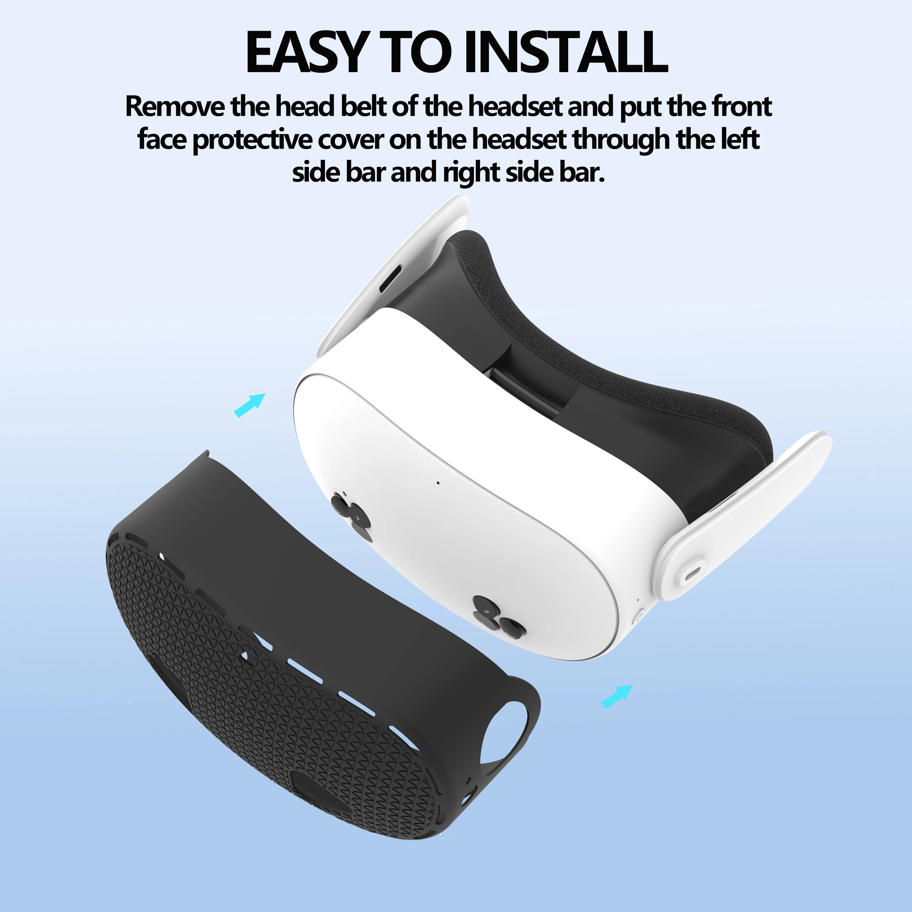 جديد ل ميتا كويست 3S غطاء ناعم من السيليكون 7 في 1 مجموعة غطاء العدسة طبقة رقيقة واقية تحكم قبضة/حافظة الوجه كوة VR اكسسوارات