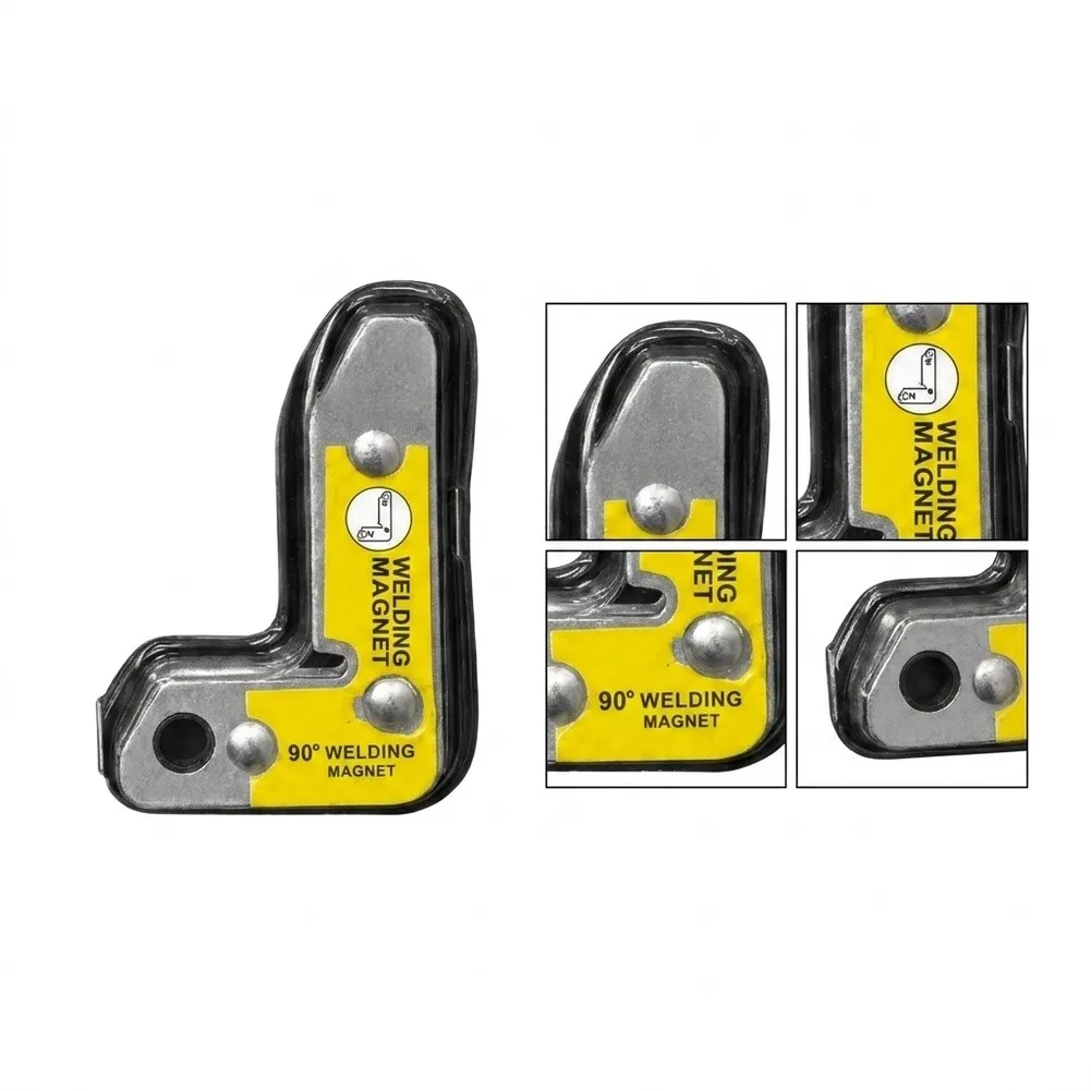Compact Magnetic Welding Positioner for Tight Spaces with 90 Degree Right Angle and Adjustable Diagonal Options