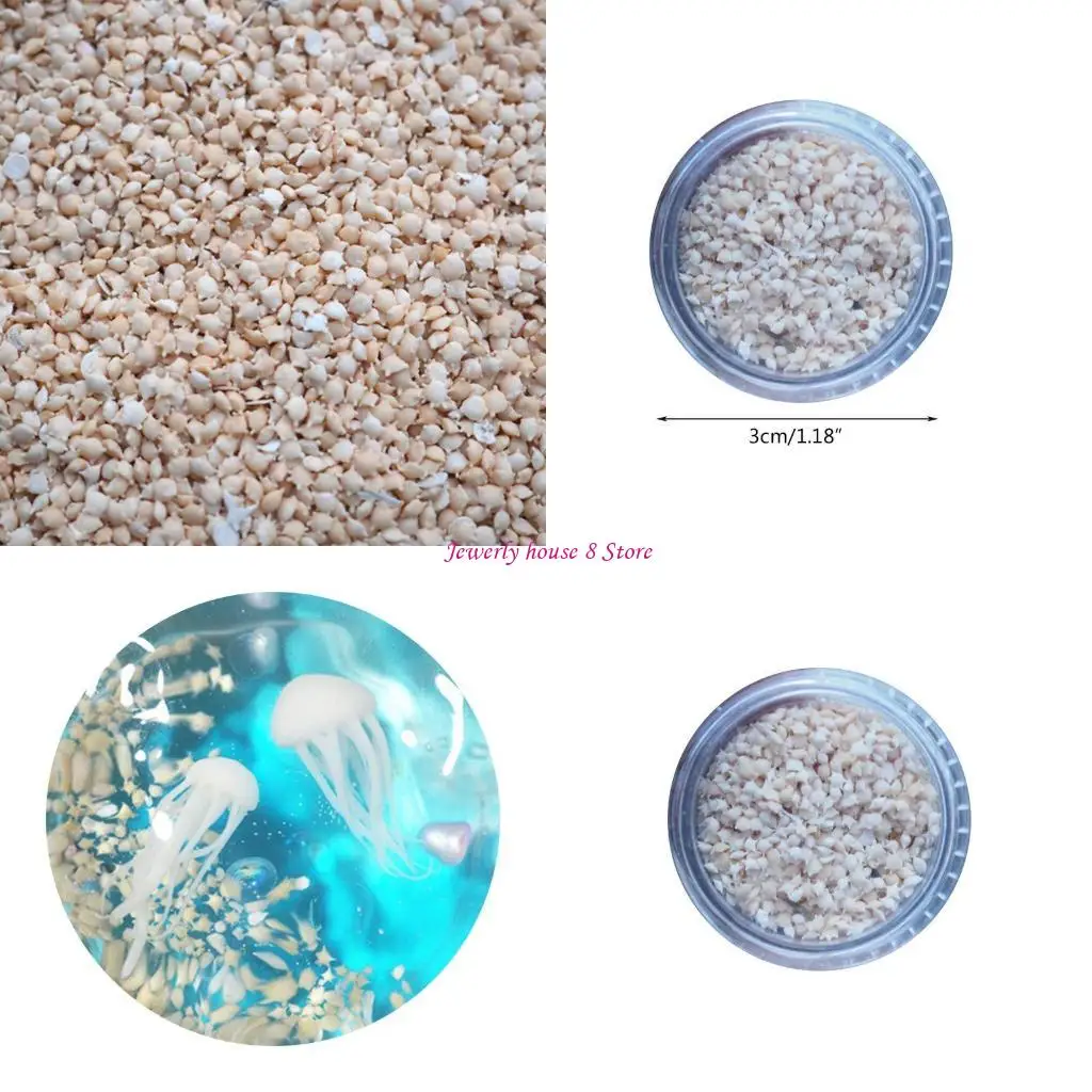 

Novelty DIY Crystal Epoxy Filling Marine Star Sand Jewelry Making Material