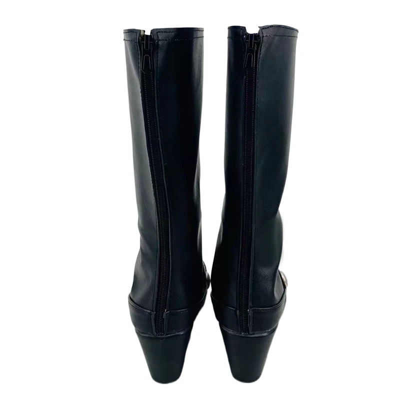 لعبة الهوية كاوبوي غير مناسب أحذية كوسبلاي أحذية كاوبوي كوسبلاي كيفن أيوسو أحذية لكرنفال الهالوماس للبالغين والنساء والرجال