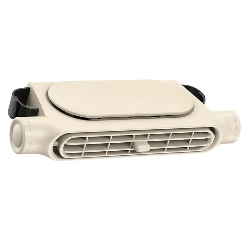 

Backseat Car Fan Car Headrest Fan Angle Adjustable Portable Ventilation Cooler with 3000mAh Rechargeable Battery for Truck Van