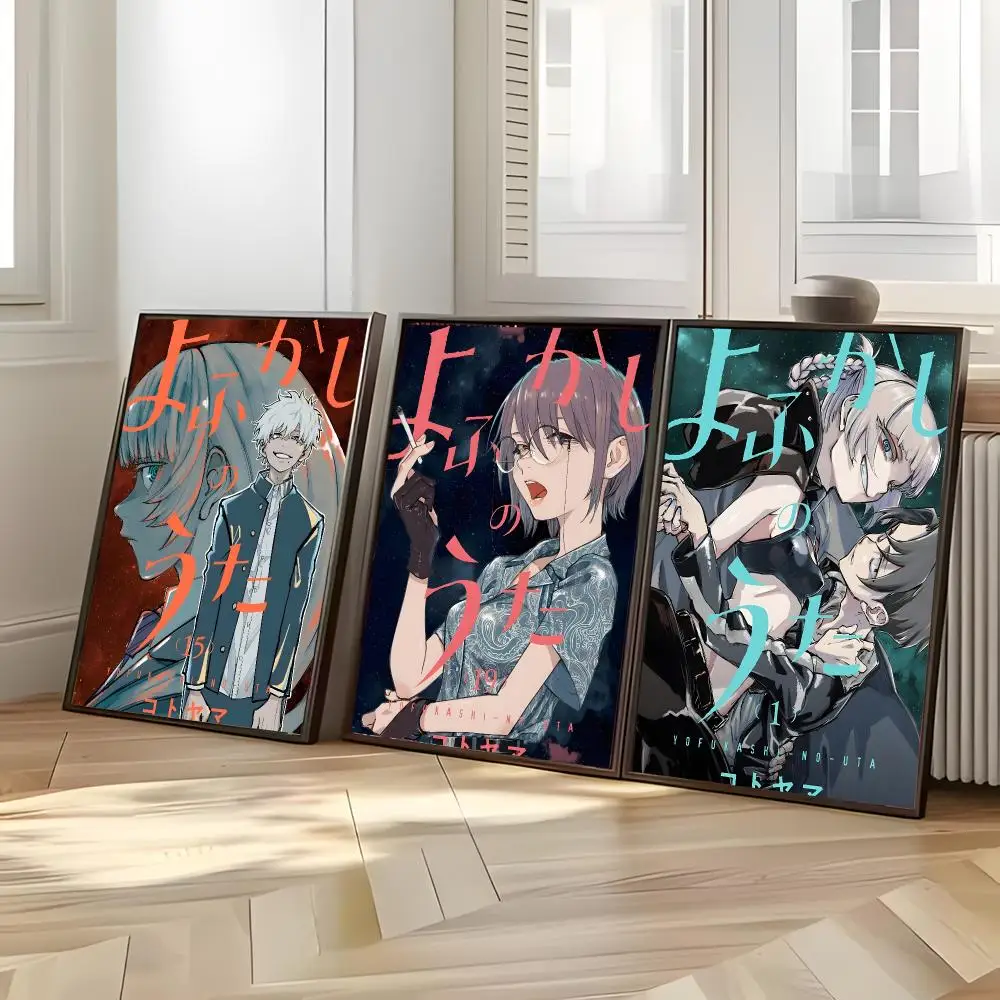 manga supernatural Call Of The Night Poster Distinct Home Decor Concepts Chic Indoor Art Pieces