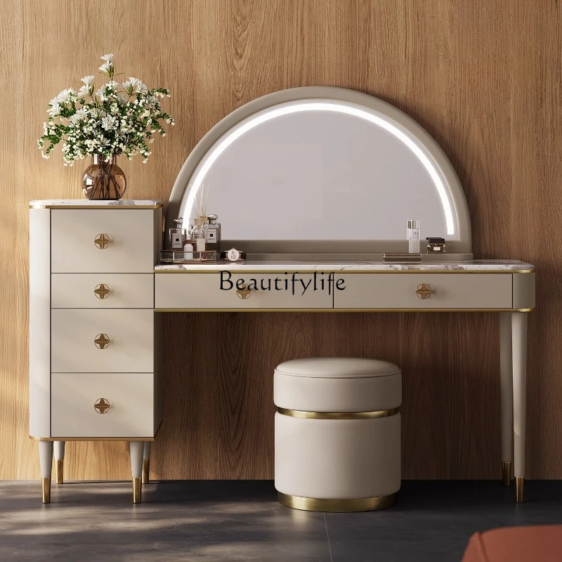 

High-end Italian light luxury dressing table