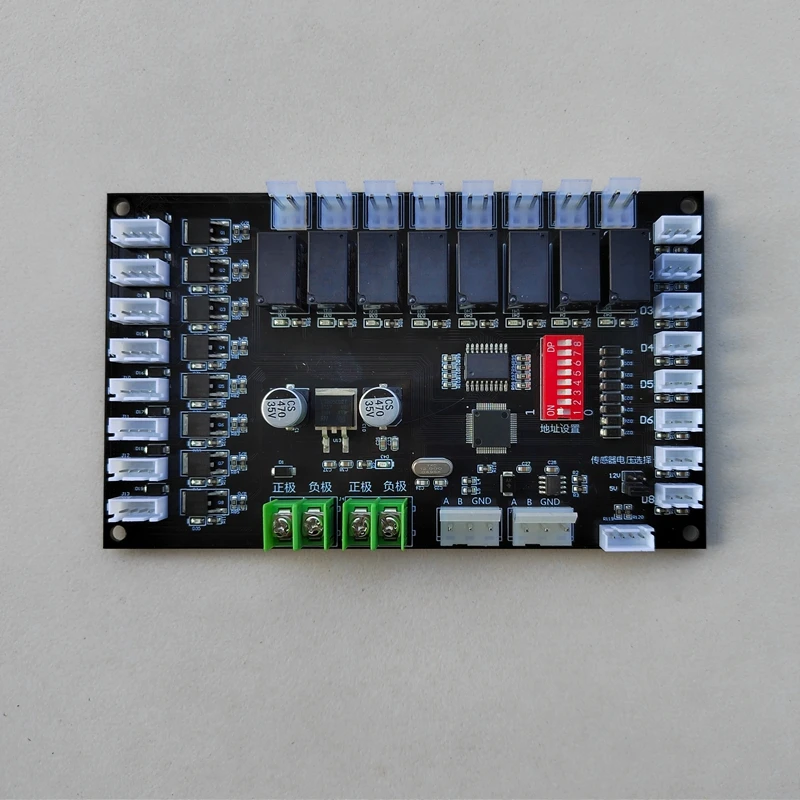 Infrared Detection Items Detection Photoelectric Switch Detection on the Beam Detection of 8-way Lock Plate Relay Output