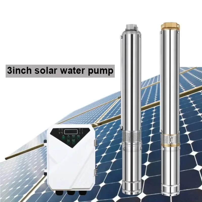 Solar-Landwirtschafts-Wasserpumpensystem mit Gleichstrom-Bohrloch für die Bewässerung