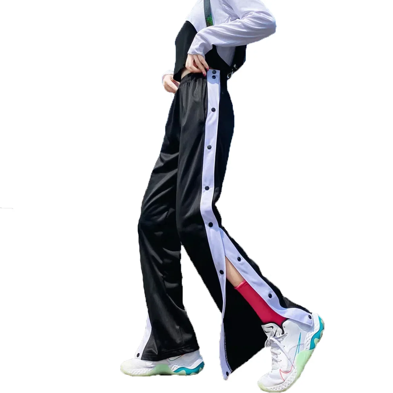 Winter Men Women Running Sport Pants Football Training Joggings Sweatpants Basketball Soccer Hip Hop Thermal Buttons Trousers