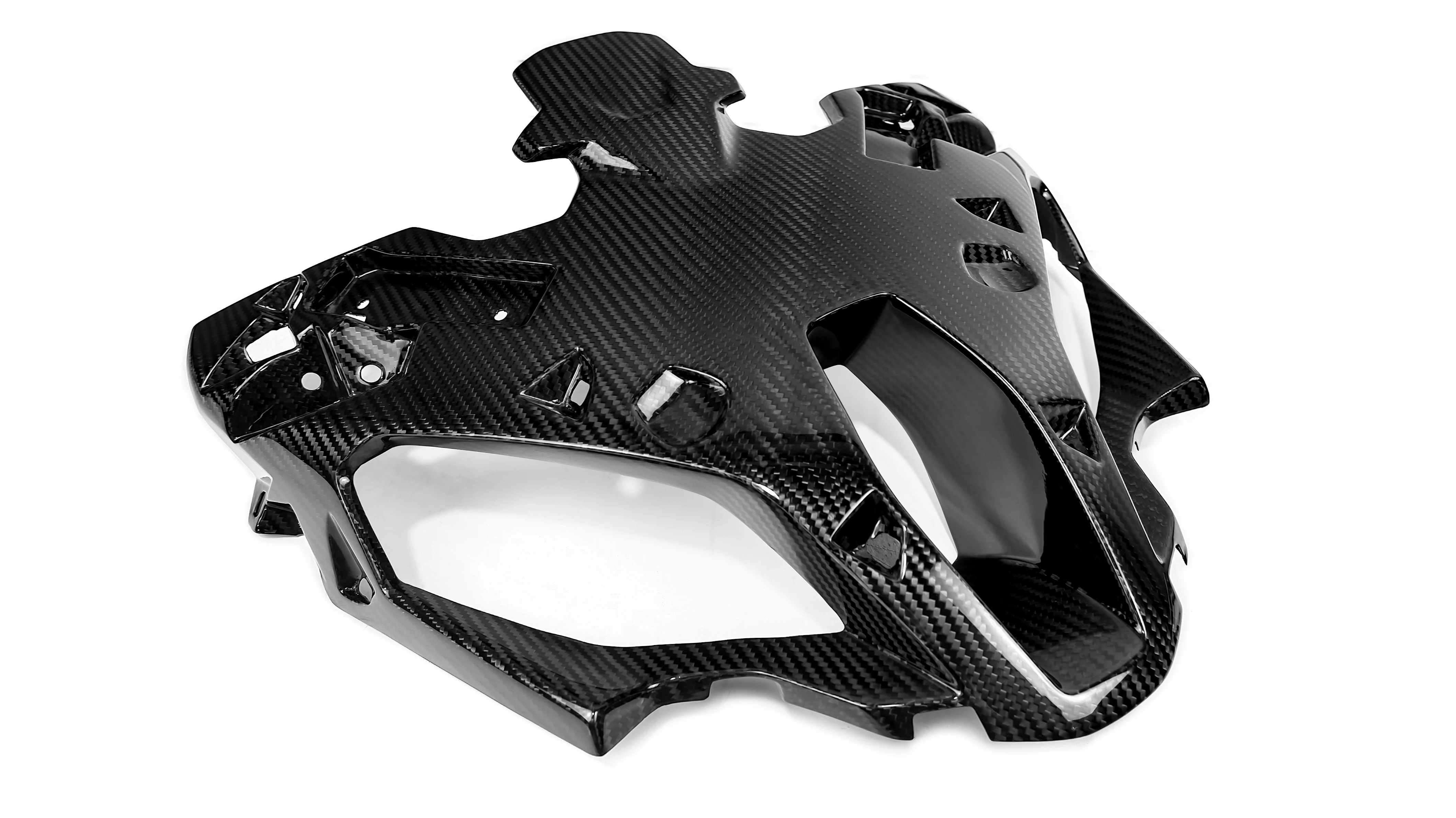 Motorcycle Accessories Front Lining Carbon Fiber 3K Twill Glossy Black Fit for S1000xr Models
