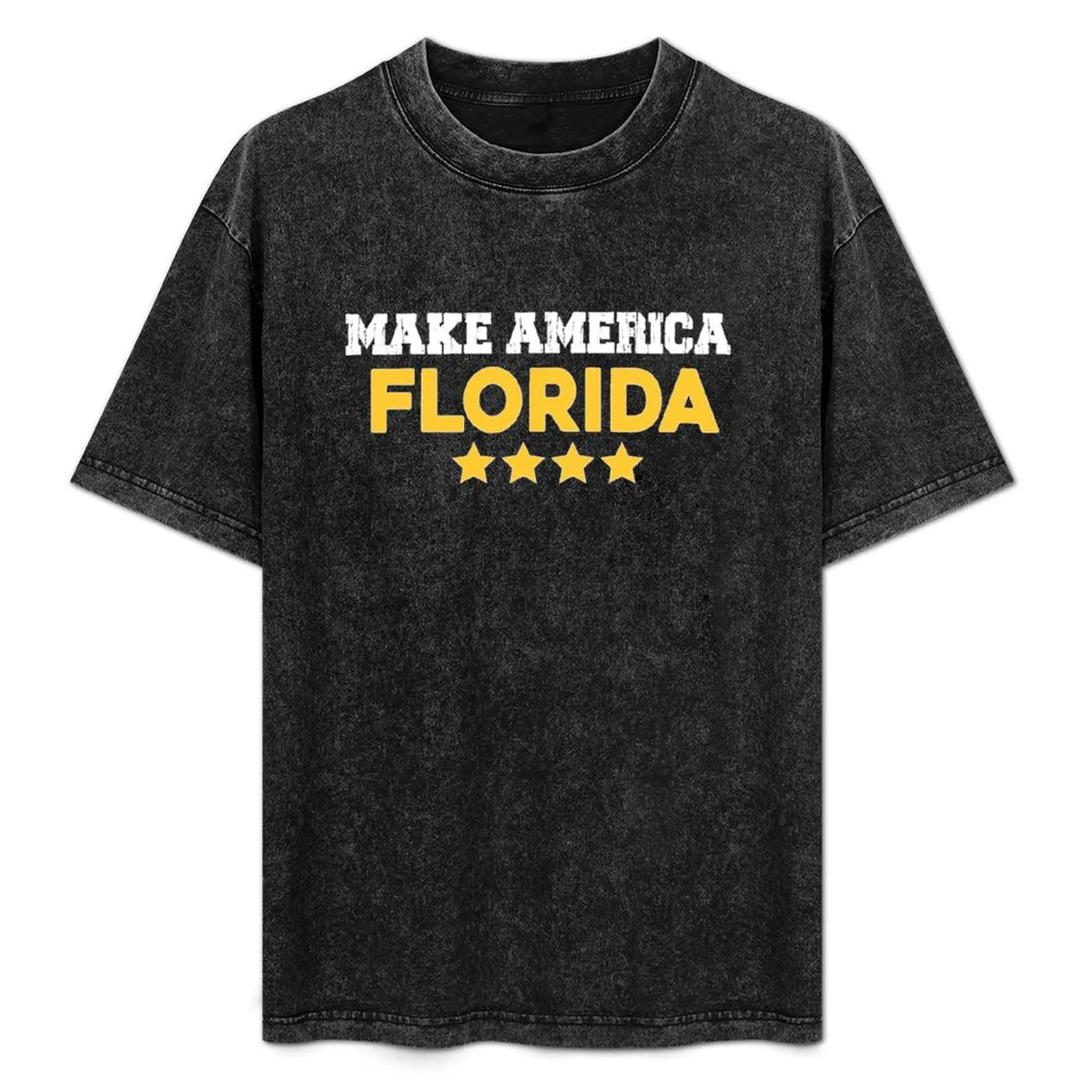 

DeSantis 2024 Make America Florida T-Shirt Stretch Fabric Comfort T-Shirt