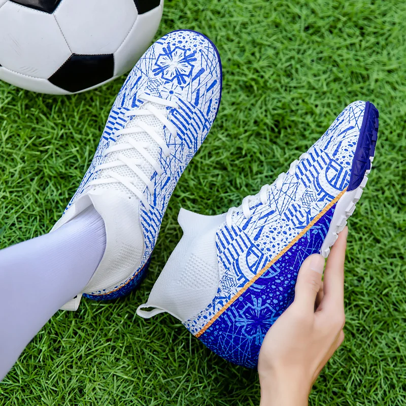 

TF/FG профессиональная высокая спортивная обувь, персонализированная и модная, футбольные бутсы разных цветов на выбор.