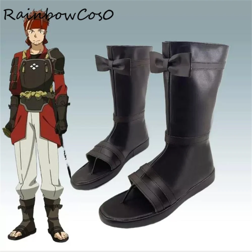 

Tsuboi Ryotaro Klein Sword Art Online Обувь для косплея Сапоги Игра Аниме Вечеринка Хэллоуин Рождество RainbowCos0 W4000