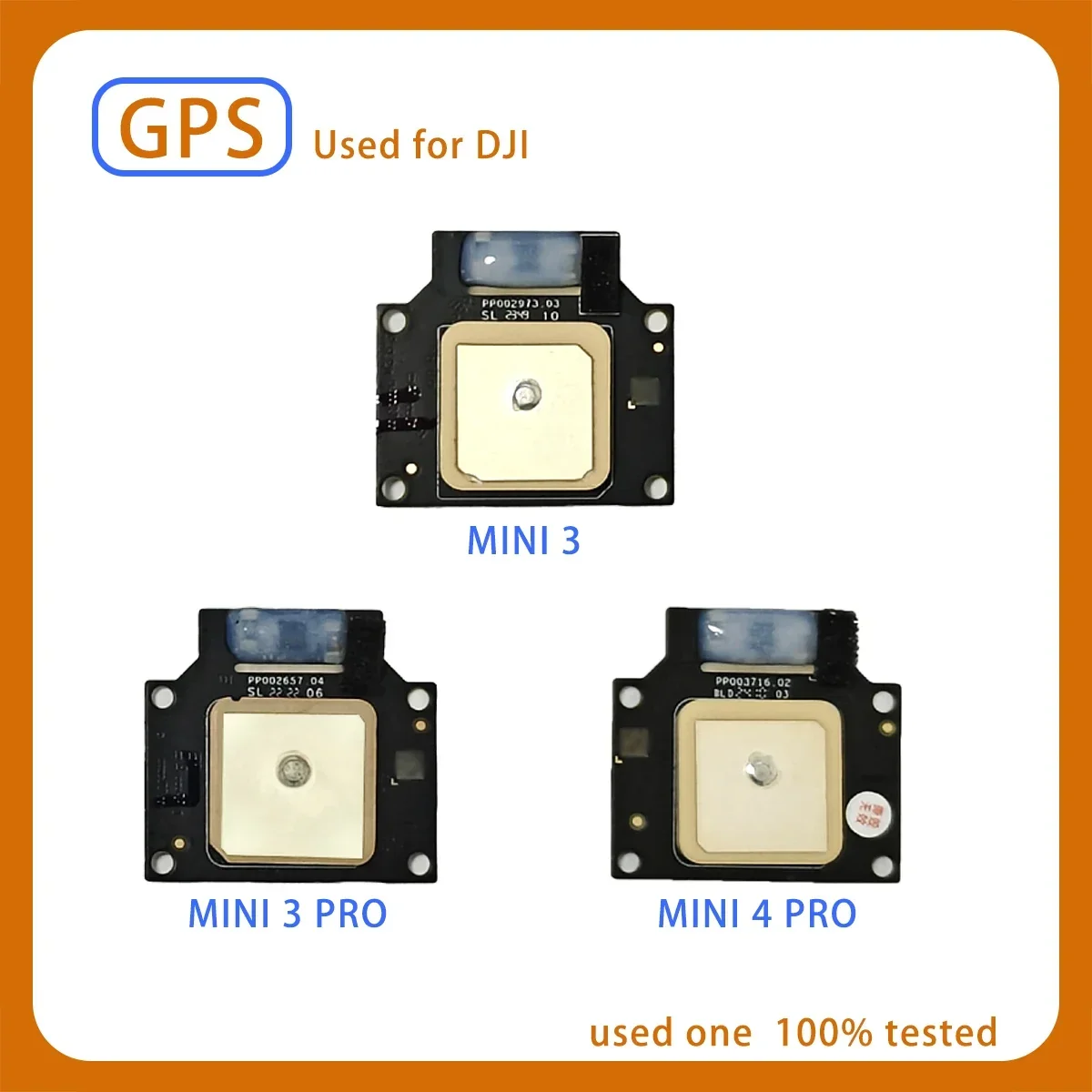 The original Mini3/3PRO/4PRO GPS board, suitable for the DJI Mavic Mini series, works flawlessly, and provides inspection video