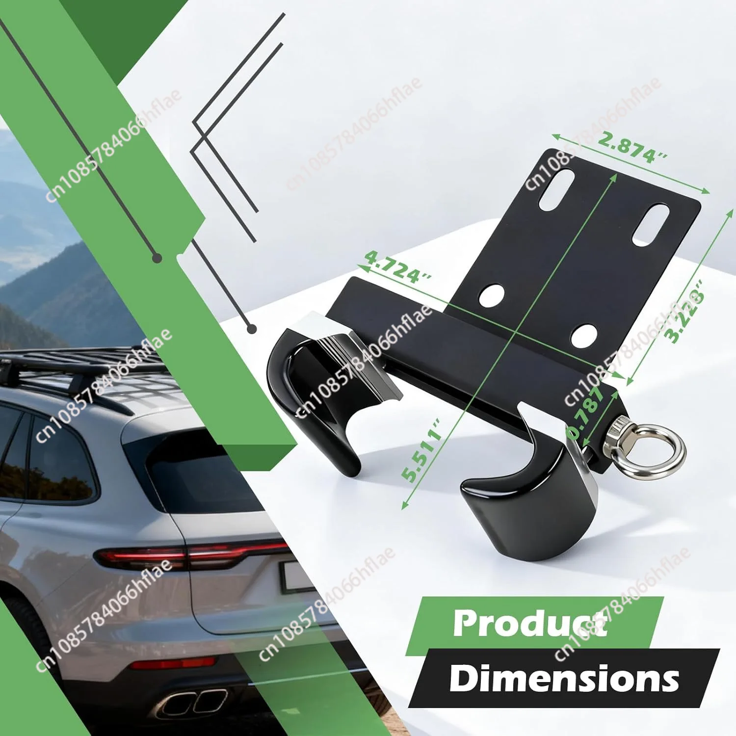 

Side tent quick installation bracket quick clip, side tent quick clip