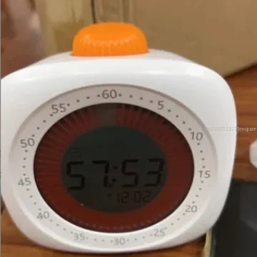 Yellow Alarm Clock Timer