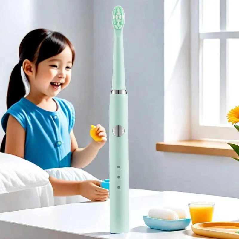 SUBORT A1 แปรงสีฟันไฟฟ้าโซนิคไร้สายชาร์จ USB แปรงสีฟันกันน้ำอัลตราโซนิกแปรงสีฟันอัตโนมัติ