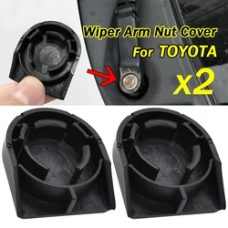 2 pz 8529213010 anteriore tergicristallo braccio dado tappo bullone copertura per Toyota Corolla E150 E160 Verso Yaris Auris accessori auto