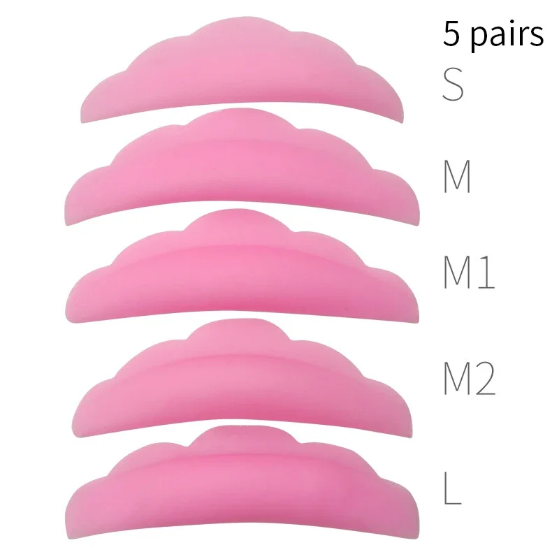 Lashes Perm Pad Silicone Curling Eyelash Lift Tools Lashes Lifting Make Up Accessories Tools S M M1 M2 L