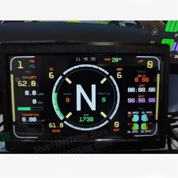 Simplayer Sim Racing Dashboard Dash Display Simulator USB 7-inch Large Screen for Fanatec Thrustmaster Logitech g29/g27/g25