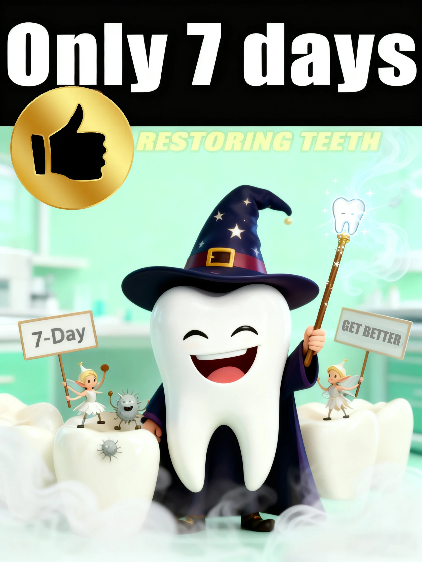 Deeply cleans between teeth, effectively removes plaque, and is a cavity killer.