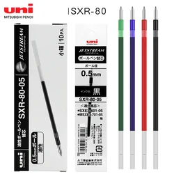 10pcs Japan UNI JETSTREAM Gel Pen Refills SXR-80-05 Use A Multi-function Pen 0.5mm Refill Writing Supplies Office Stationery