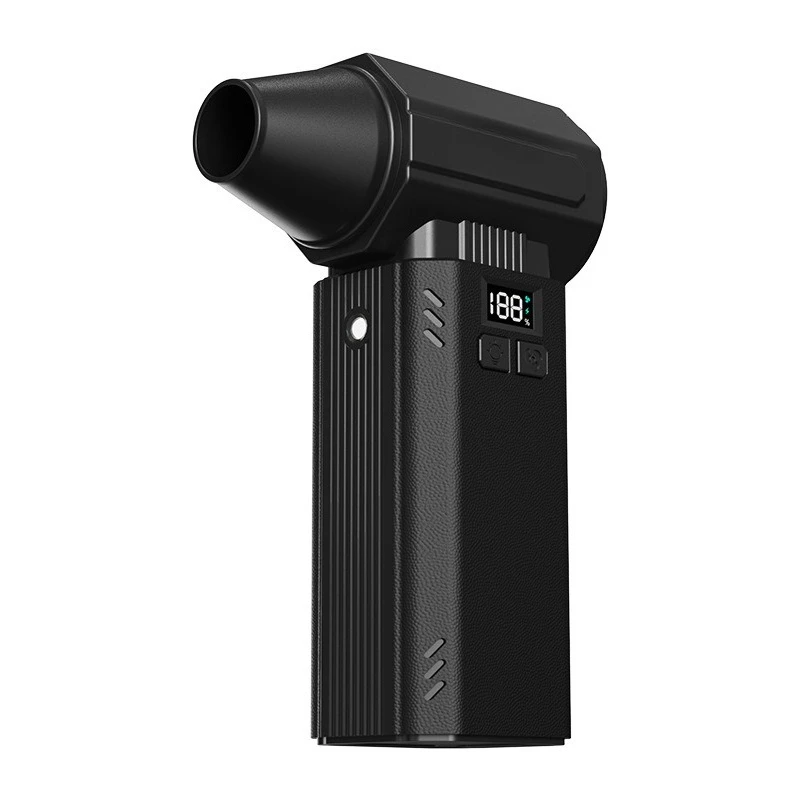 Gaming Turbo Fan Air Duster with High Speed Motor, Cordless Dust Blower for PC Console Keyboard Desk Electronics Home Cleaning