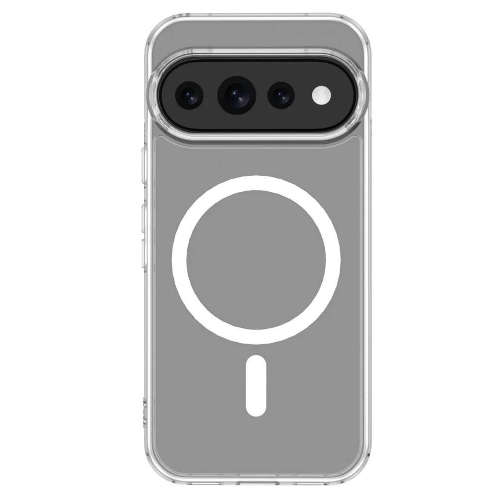 Magnetyczne etui do Google Pixel 11 Pro XL LeReach TOC Przezroczyste TPU + Twardy tył z PC Pokrowiec MagSafe — zdjęcie produktu 2