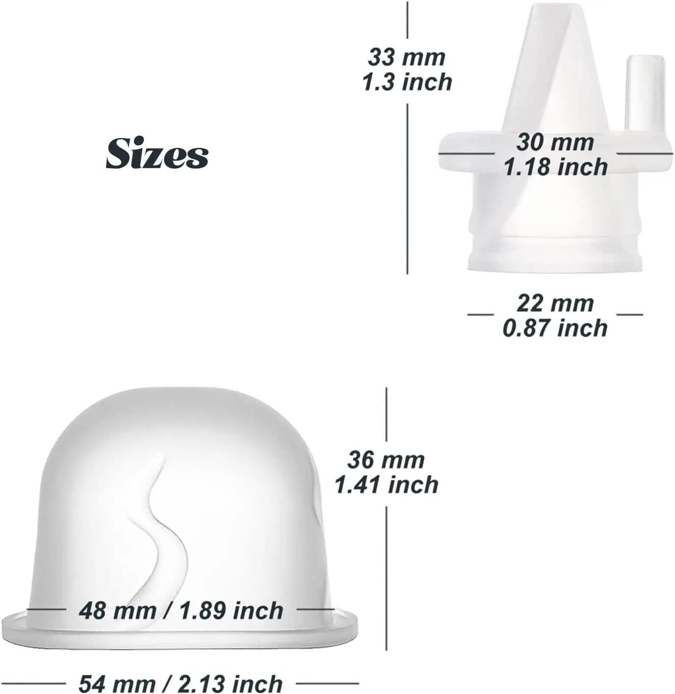 วาล์ว Duckbill และไดอะแฟรมซิลิโคนเข้ากันได้กับ BabyBuddha, Zomee Z1/Z2 และ Motif Medical Twist Breast Pumps เปลี่ยน